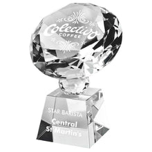 Load image into Gallery viewer, &quot;Nerine&quot; Crystal Diamond Award. Supplied in Presentation Case.
