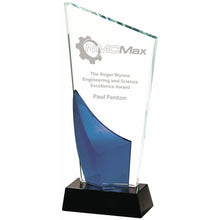 Load image into Gallery viewer, &quot;Prospect&quot; Crystal Award. Thickness 15mm. Supplied in Presentation Case.
